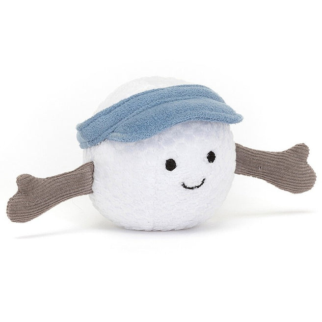 jellycat amuseables knuffelgolfbal - 6 cm | AS6G | 0