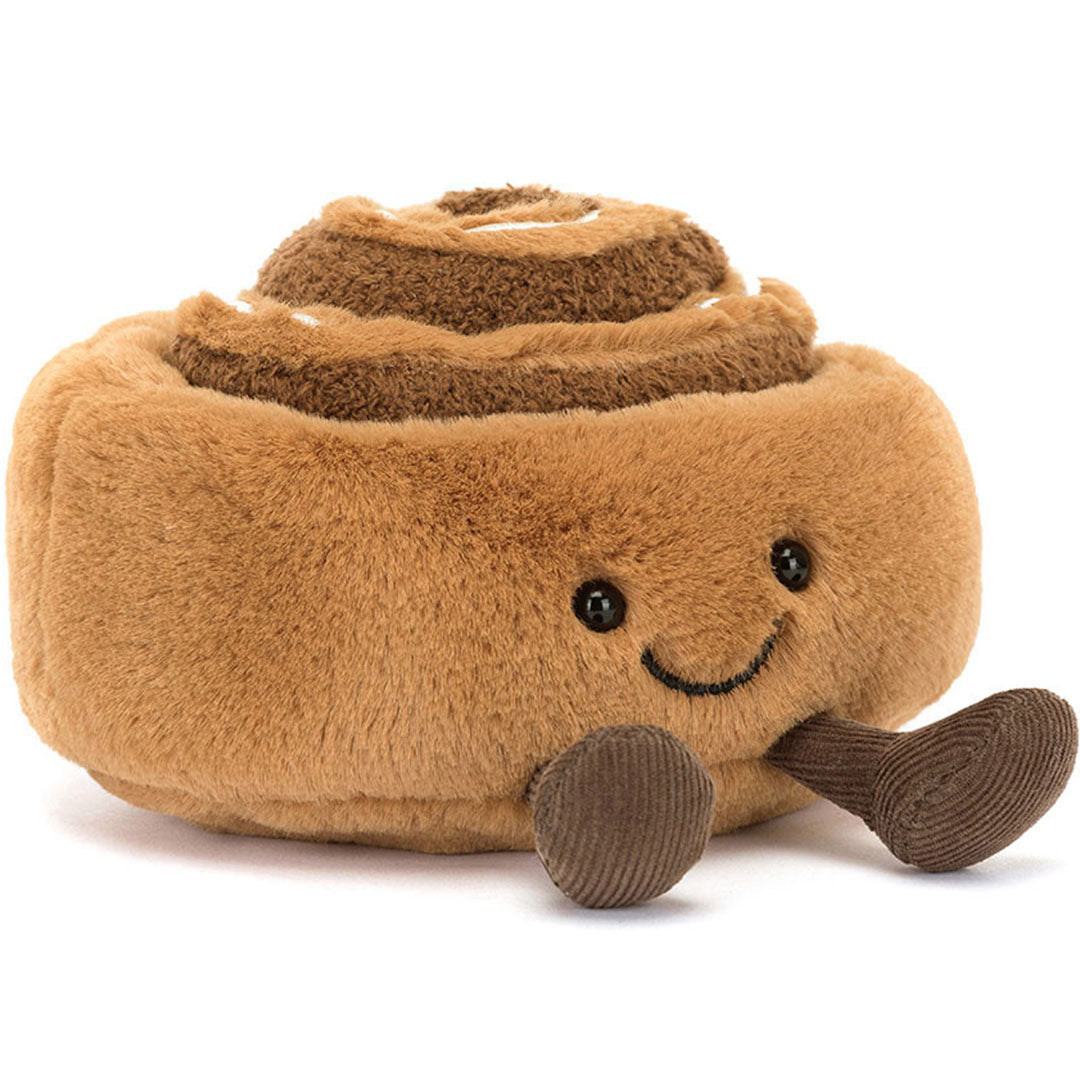 jellycat amuseables knuffelkaneelbroodje - 13 cm | A4C | 0