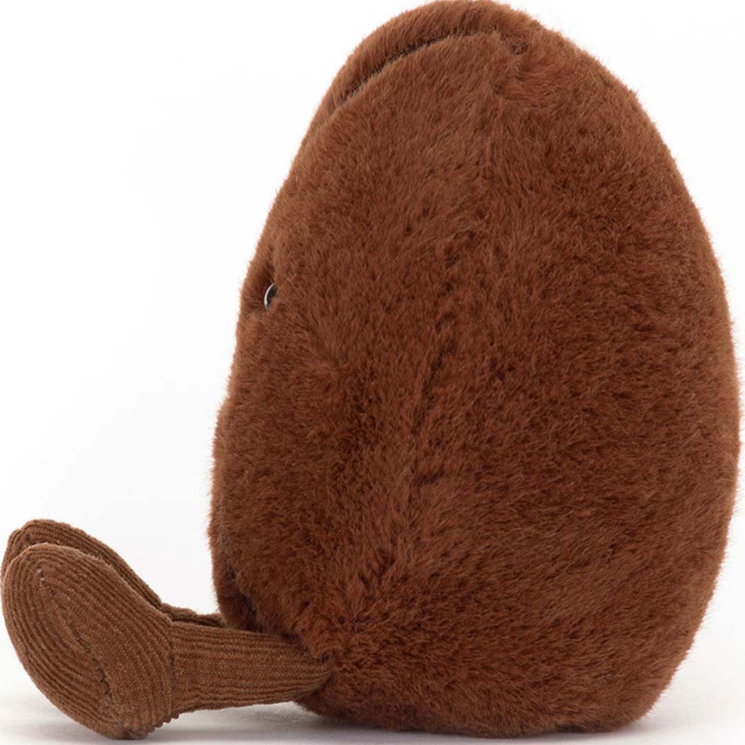 jellycat amuseables knuffelkoffieboon - 13 cm   | A6CB | 1