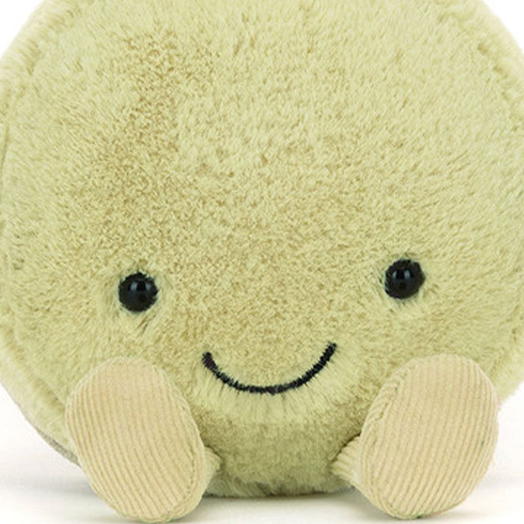 jellycat amuseables knuffelmacaron pistache - 12 cm | A6MACP | 3