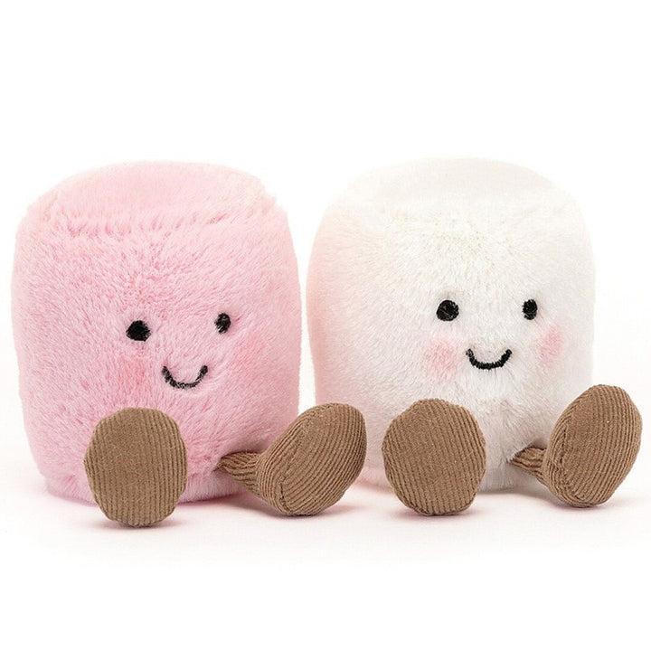 jellycat amuseables knuffelmarshmallows - 9 cm | A6MPW  | 0