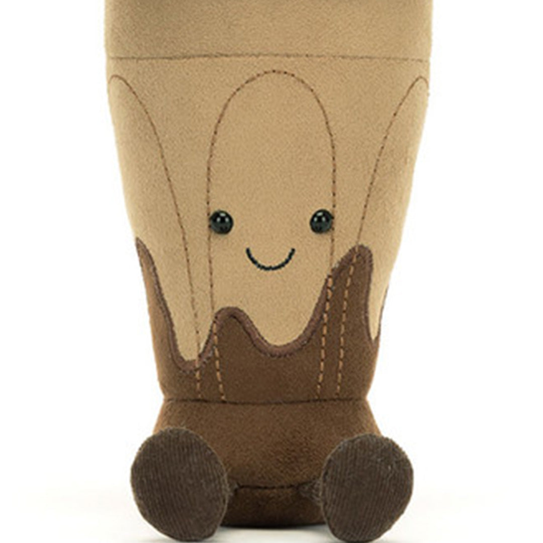 jellycat amuseables knuffelmilkshake chocolade - 27 cm | A2MS | 3