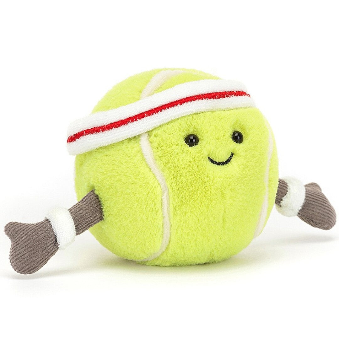jellycat amuseables knuffeltennisbal - 9 cm | AS6T | 0