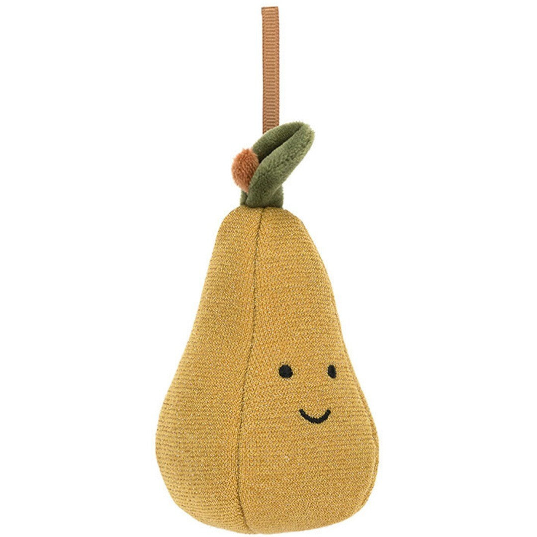 jellycat festive folly knuffelpeer - 10 cm | FFH6PEAR | 0