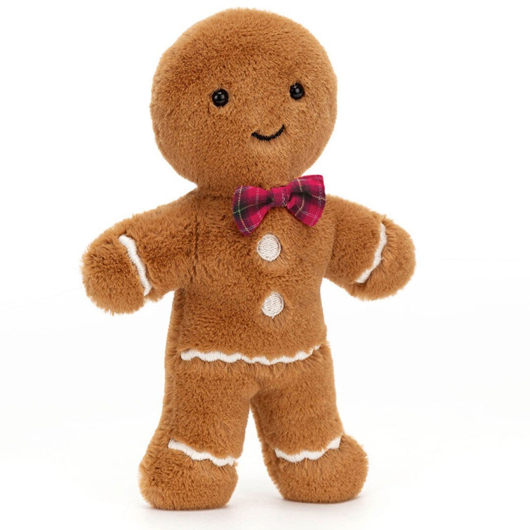 jellycat joly knuffelpeperkoek fred - 20 cm | JGB3FT | 0