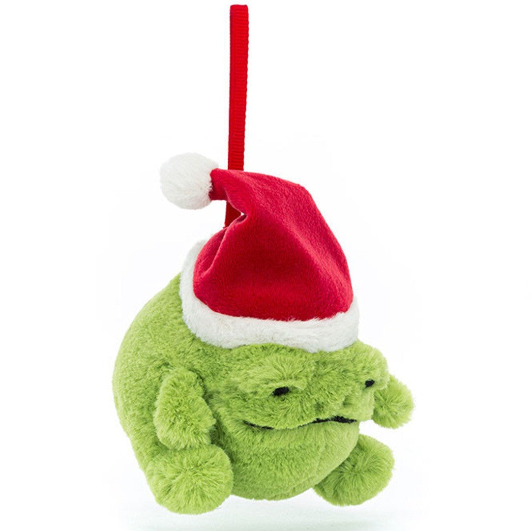 jellycat kersthanger ricky rain frog - 8 cm | RR6FD | 1