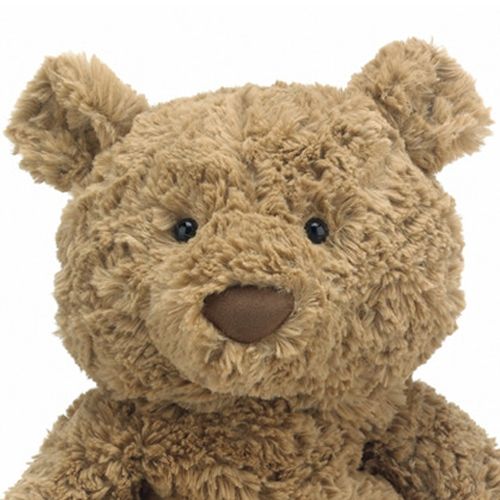 jellycat knuffelbeer bartholomew - m - 28 cm   | BARM3BR | 3