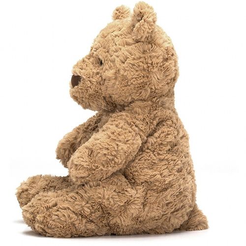 jellycat knuffelbeer bartholomew - m - 28 cm   | BARM3BR | 4