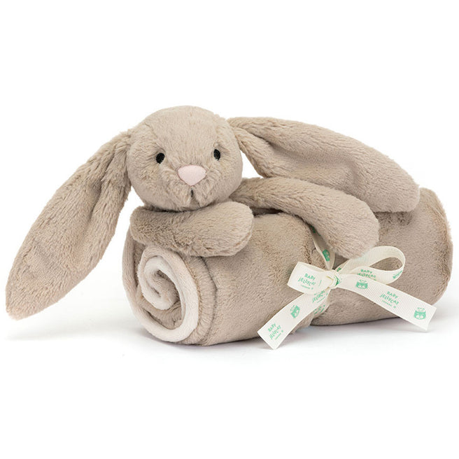 BLNK4B | jellycat knuffeldekentje bashful konijn - beige - 70x56 cm | 1