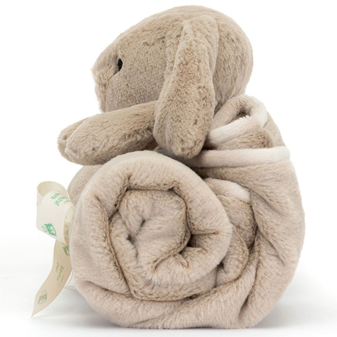 BLNK4B | jellycat knuffeldekentje bashful konijn - beige - 70x56 cm | 3