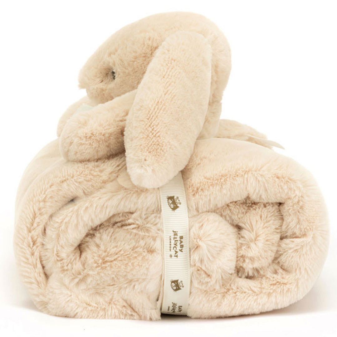 BLNK4WIL | jellycat knuffeldekentje bashful konijn luxe - willow - 70x56 cm | 4