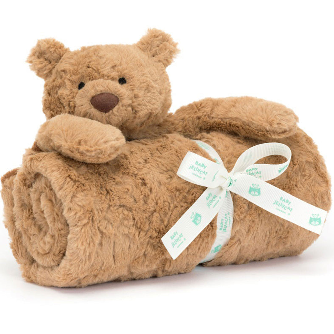 BLNK4BAR | jellycat knuffeldekentje beer bartholomew  - 70x56 cm | 1