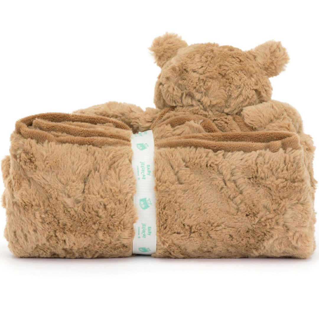 BLNK4BAR | jellycat knuffeldekentje beer bartholomew  - 70x56 cm | 4