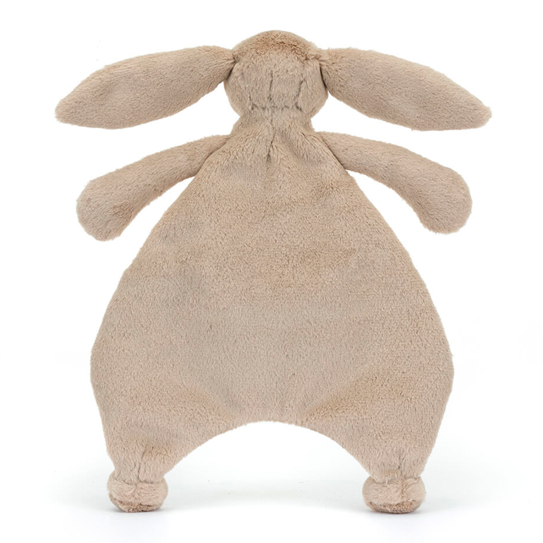 jellycat knuffeldoek bashful beige konijn - 27 cm  | CMF4B | 3