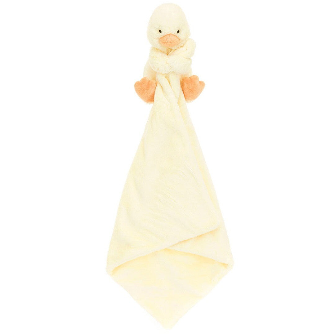 jellycat knuffeldoek bashful eendje - 34 cm | STH4DCK | 1