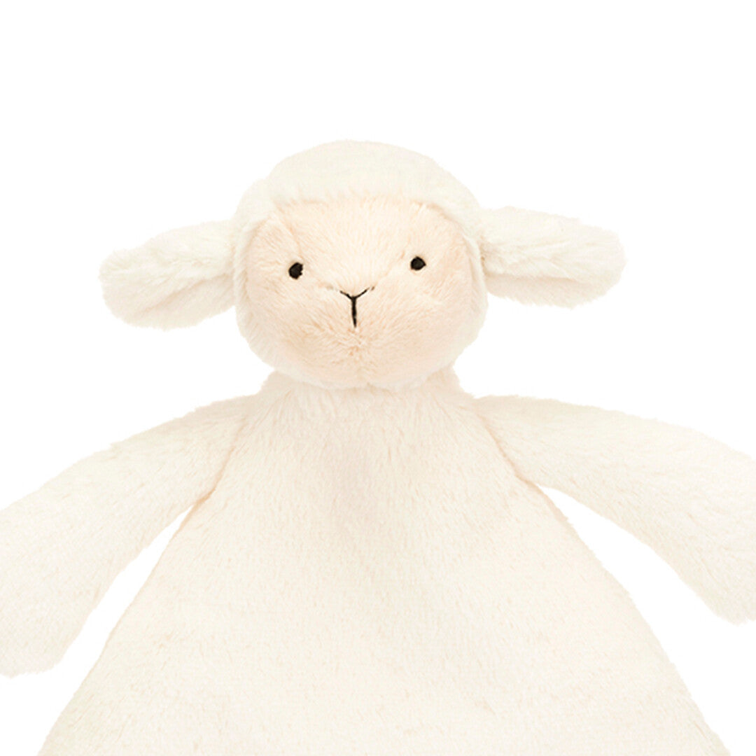 jellycat knuffeldoek bashful lam - 27 cm  | CMF4LAM | 2
