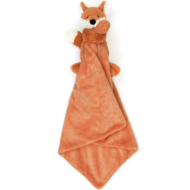 jellycat knuffeldoek bashful vos - 34 cm  | STH4FXC | 1