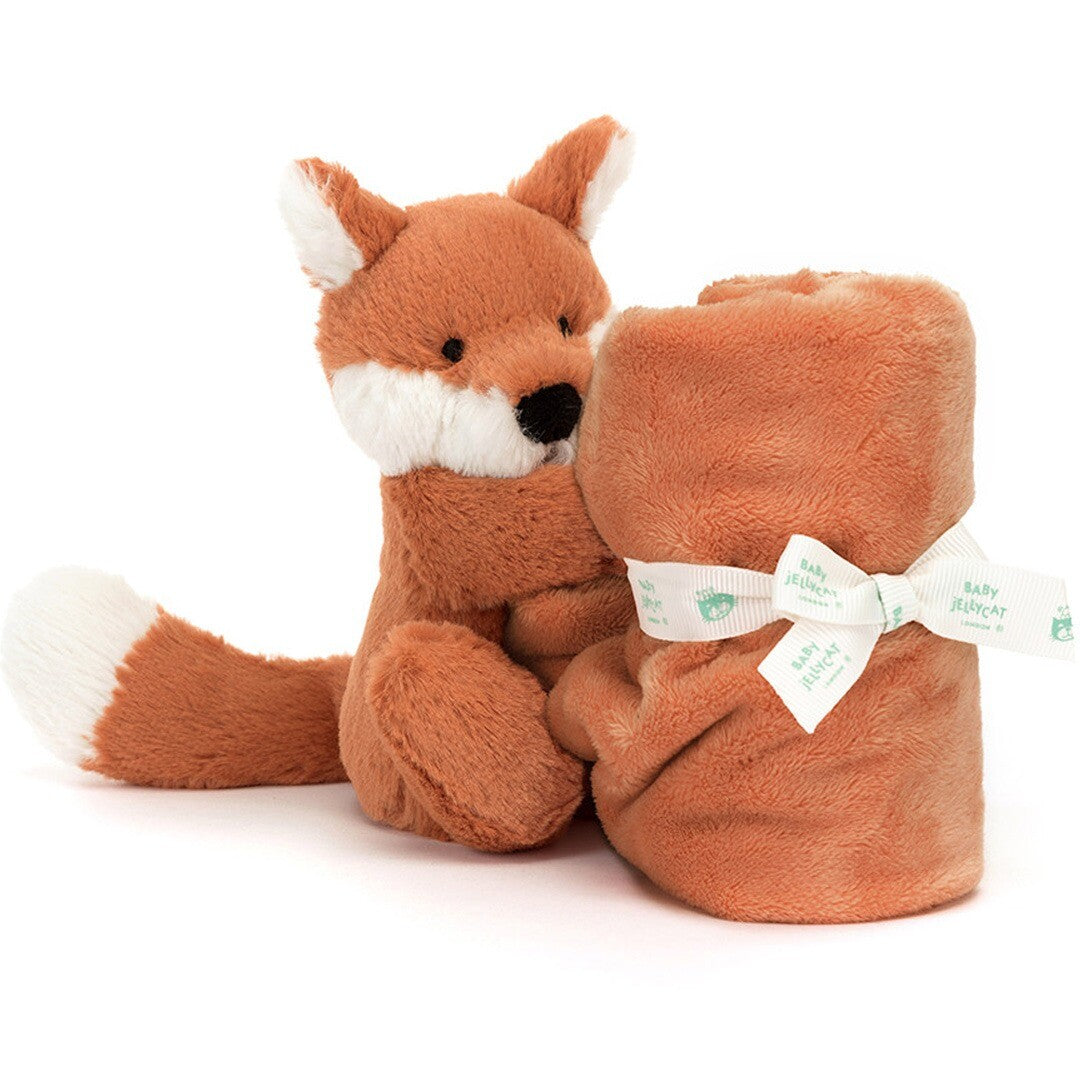 jellycat knuffeldoek bashful vos - 34 cm  | STH4FXC | 3