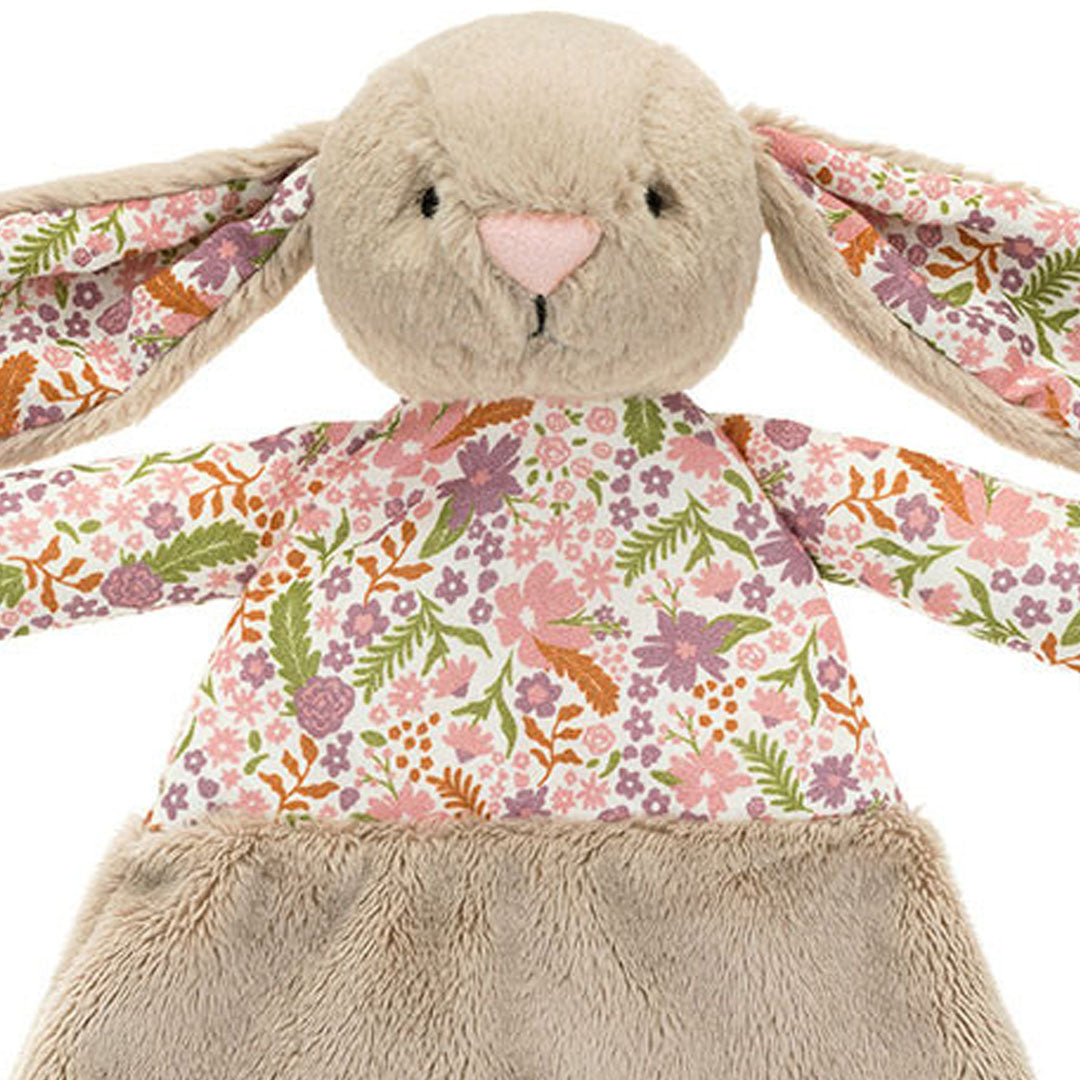 CFM4BM | jellycat knuffeldoek blossom beige konijn - petal - 27 cm | 4
