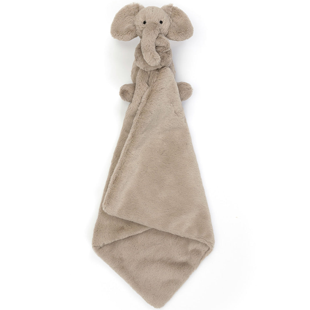 jellycat knuffeldoek smudge olifant - 34 cm | SMG4SE | 3