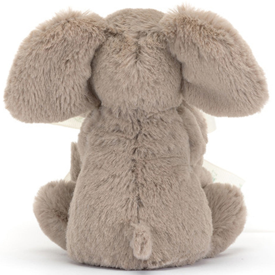 jellycat knuffeldoek smudge olifant - 34 cm | SMG4SE | 4