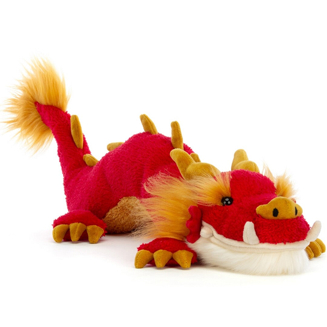 jellycat knuffeldraak festival dragon - 42 cm  | CEL2D | 0