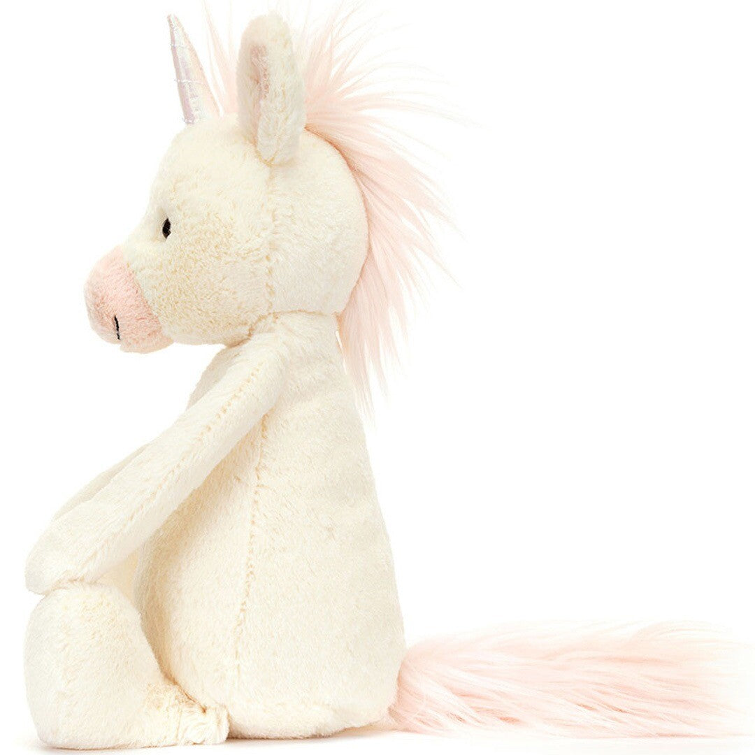 jellycat knuffeleenhoorn bashful - 31 cm | BAS3UC | 1