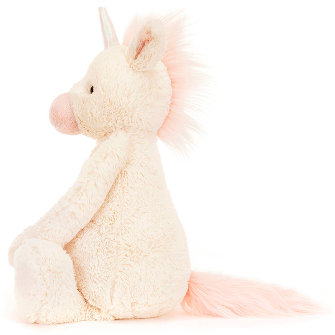 jellycat knuffeleenhoorn bashful - 51 cm | BAH2UC | 2