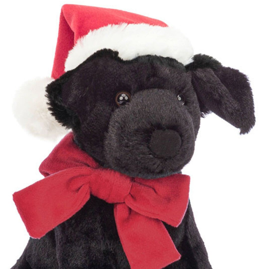 jellycat knuffelhond pippa kerst - 22 cm | PIP3FBL | 1