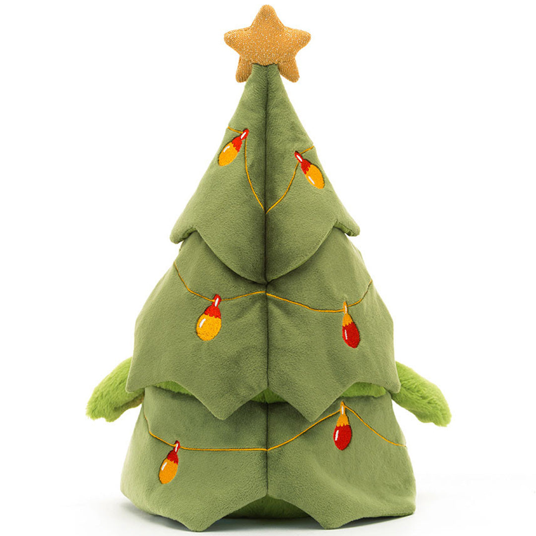 jellycat knuffelkikker ricky kerstboom - 29 cm | 4