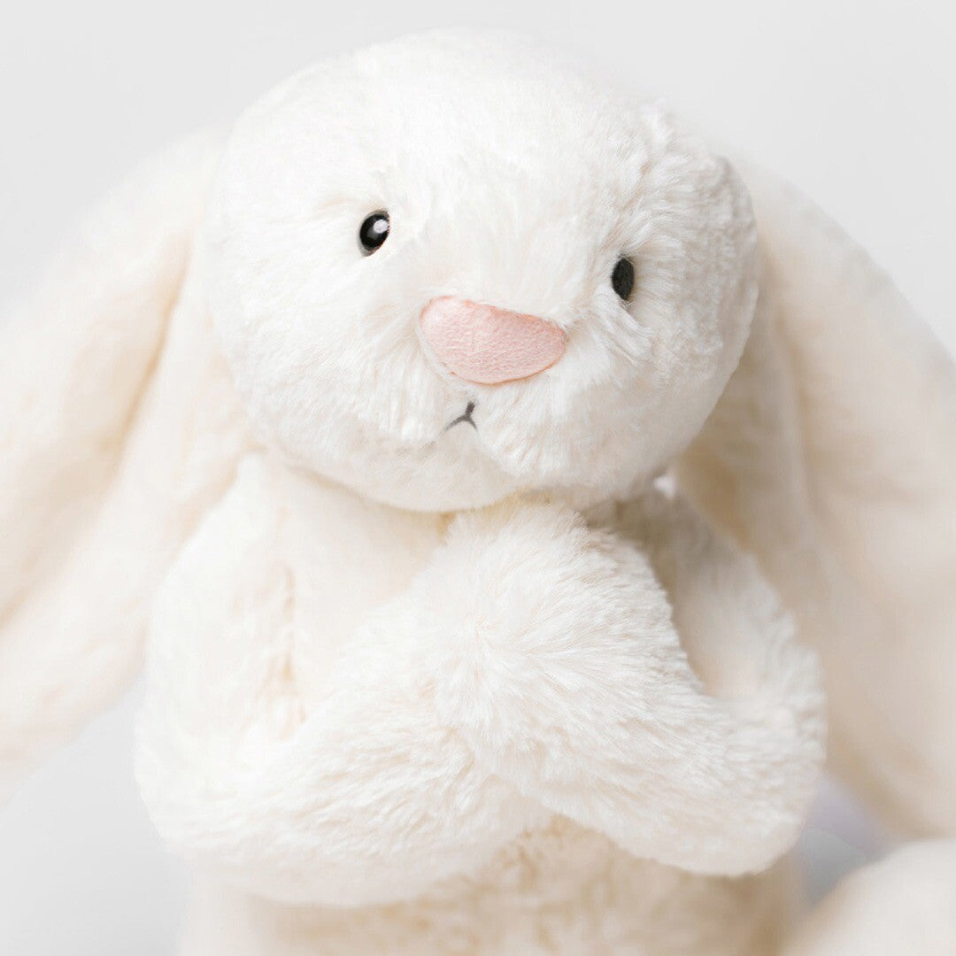 jellycat knuffelkonijn bashful cream bunny - 31 cm | BAS3BCN | 2