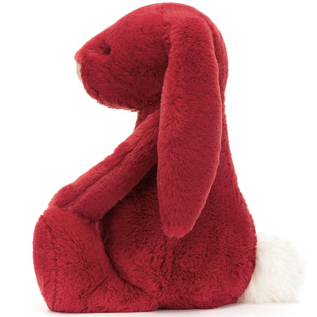jellycat knuffelkonijn bashful luxe bunny scarlett - 51 cm | 2