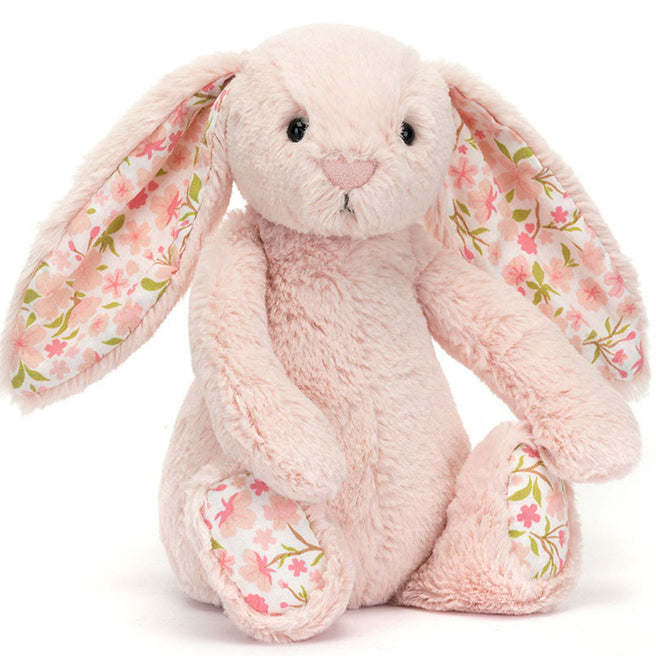 jellycat knuffelkonijn elsie cherry - 18 cm  | BPS6EC | 0