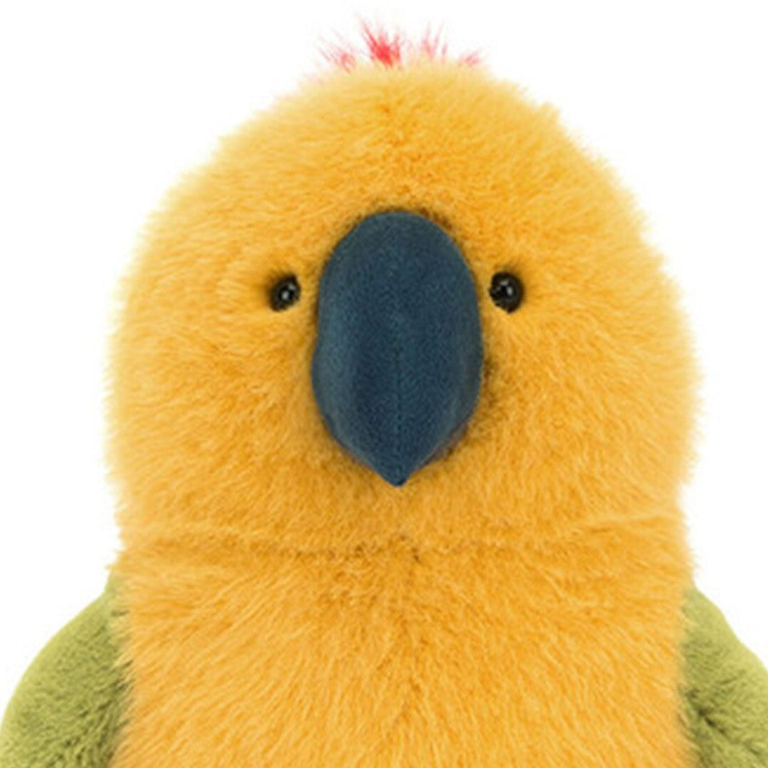 jellycat knuffelpapegaai budgeby - 26 cm | PAR3P | 1