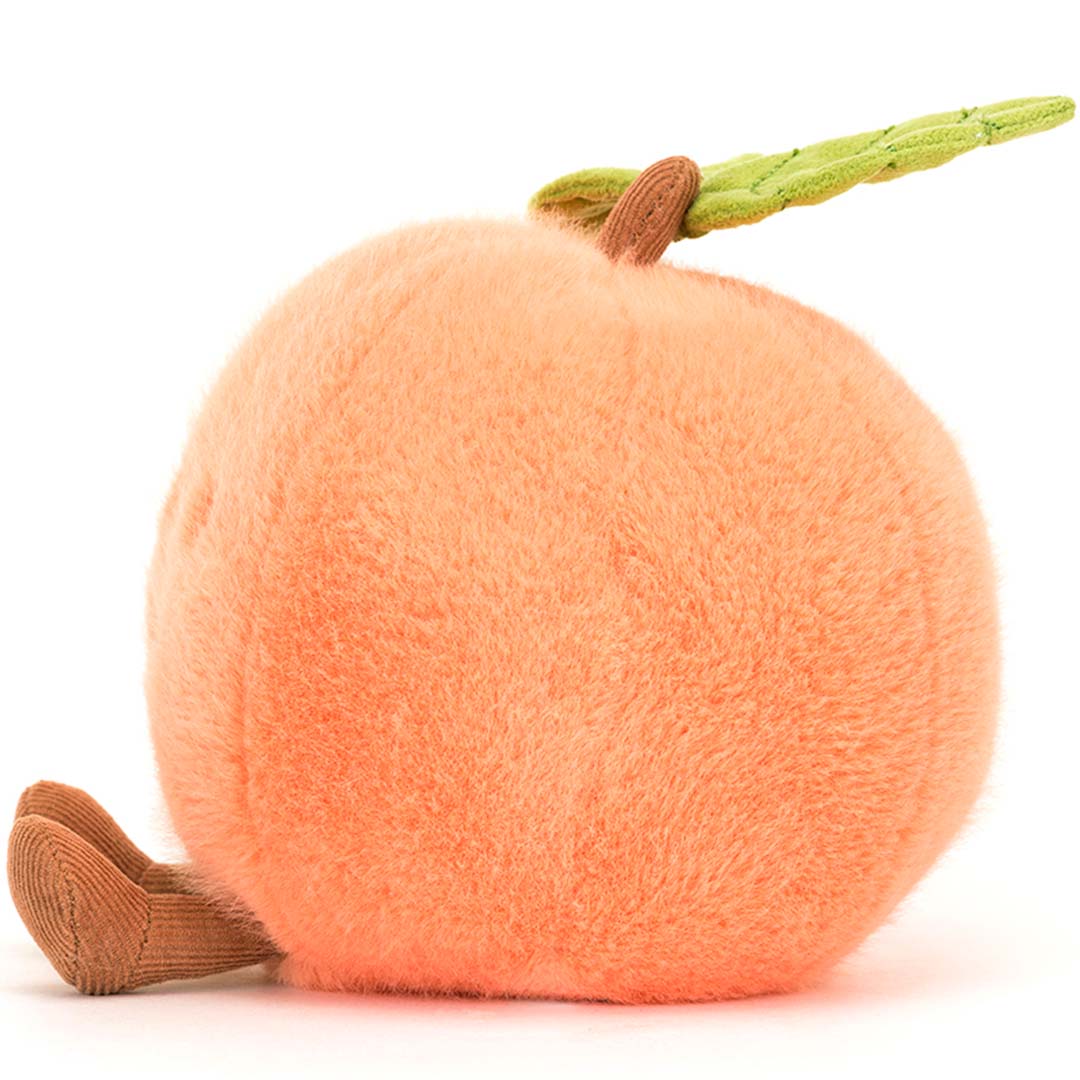 Jellycat knuffelperzik amuseables - 14 cm | ilovespeelgoed