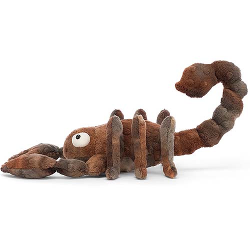 jellycat knuffelschorpioen simon - 27 cm | SIM3S | 1