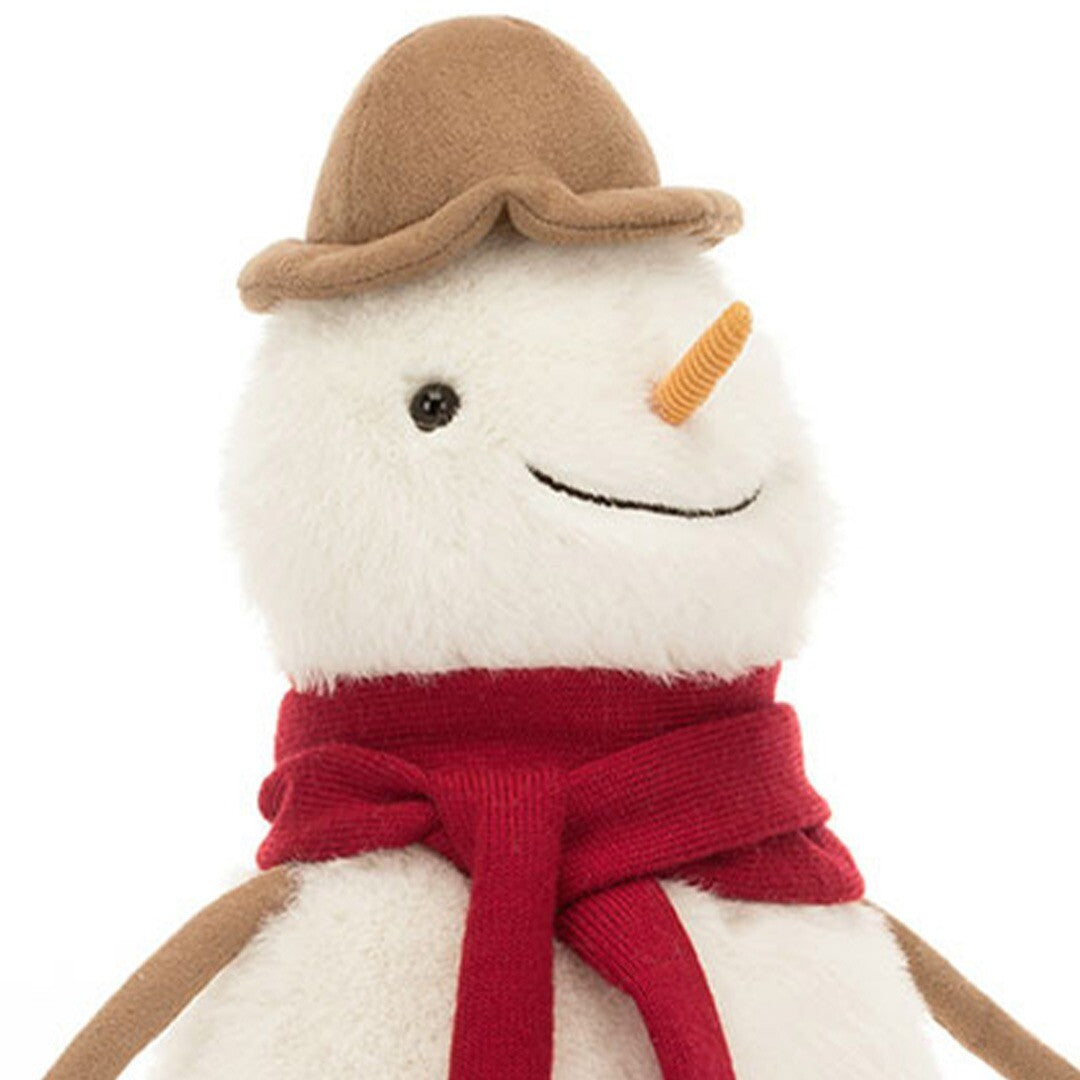 jellycat knuffelsneeuwman jesse - 30 cm  | SWM3J | 1