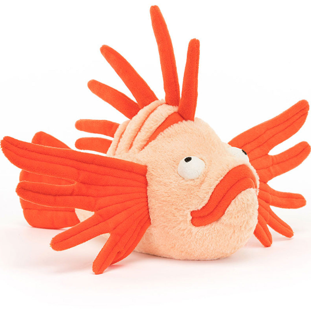 jellycat knuffelvis koraalduivel - 26 cm | LIO3LF | 0