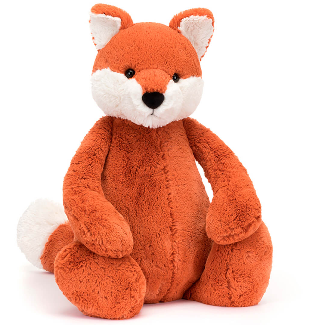 jellycat knuffelvos bashful fox - 67 cm  | BARB1FXC | 0