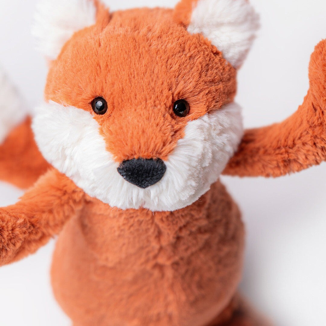 jellycat knuffelvos bashful fox - 67 cm  | BARB1FXC | 2