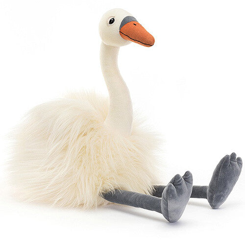 jellycat knuffelzwaan evelyn - 47 cm | EVE2S | 0