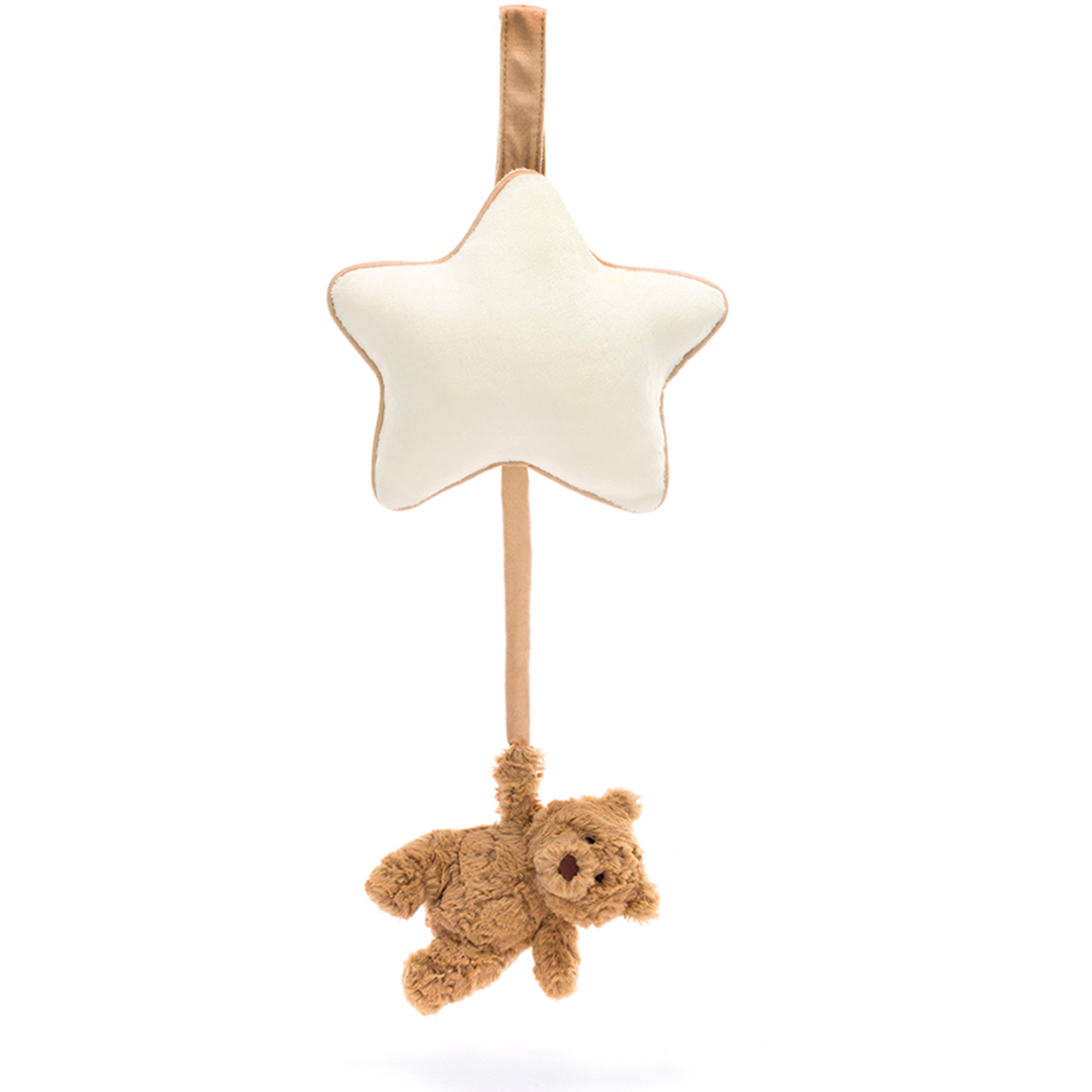 jellycat muziekdoosje bartholomew beer - 30 cm | MP4BAR | 0