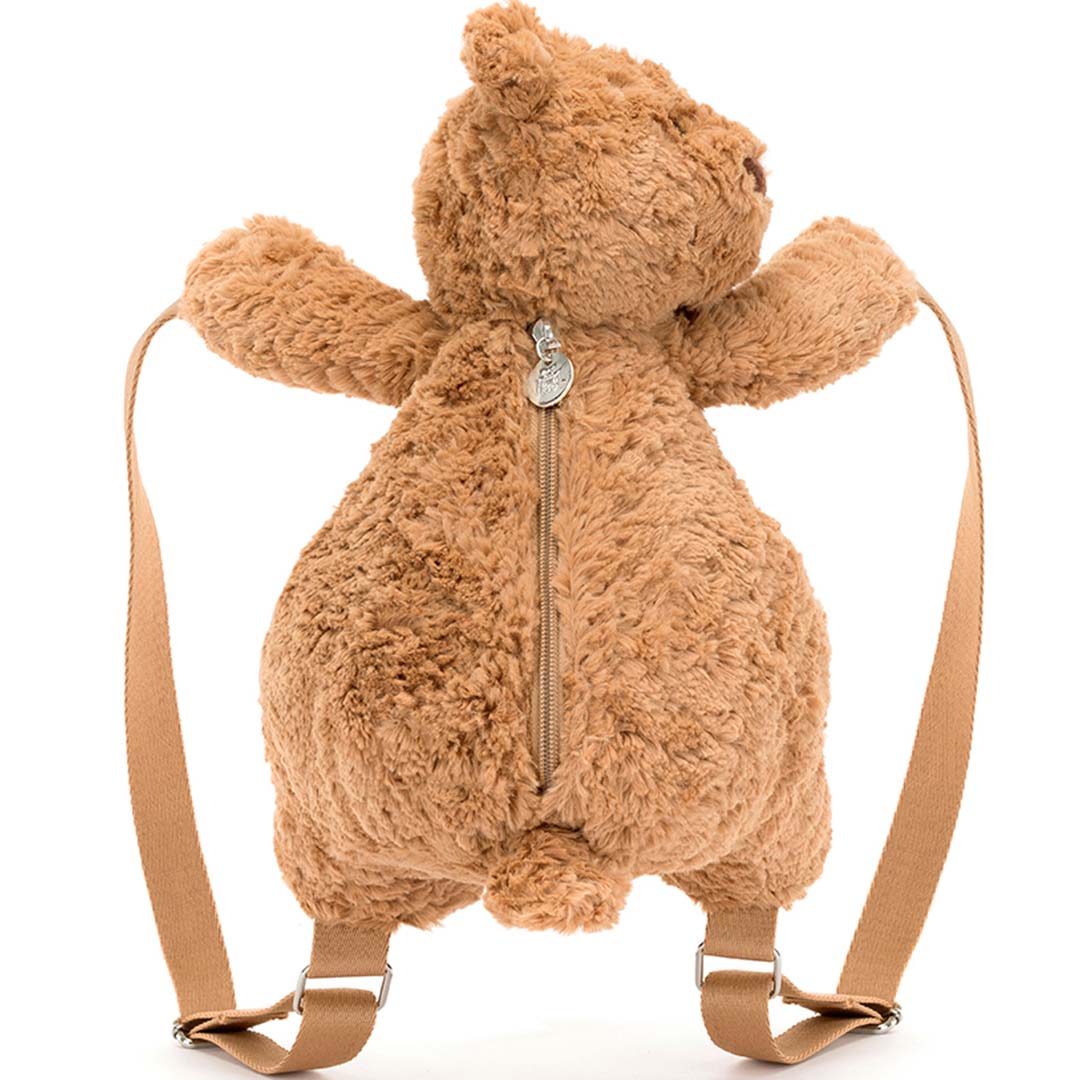 jellycat peuterrugzak bartholomew bear - 31 cm | BAR4BP | 1