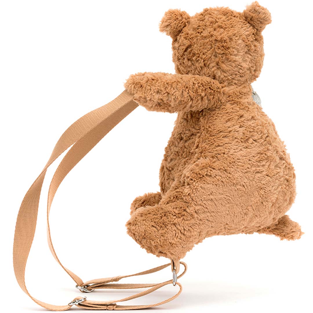 jellycat peuterrugzak bartholomew bear - 31 cm | BAR4BP | 2