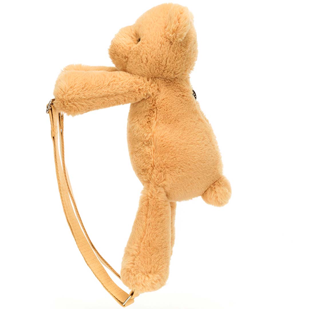 jellycat peuterrugzak smudge bear - 43 cm | SMG2BBP | 1