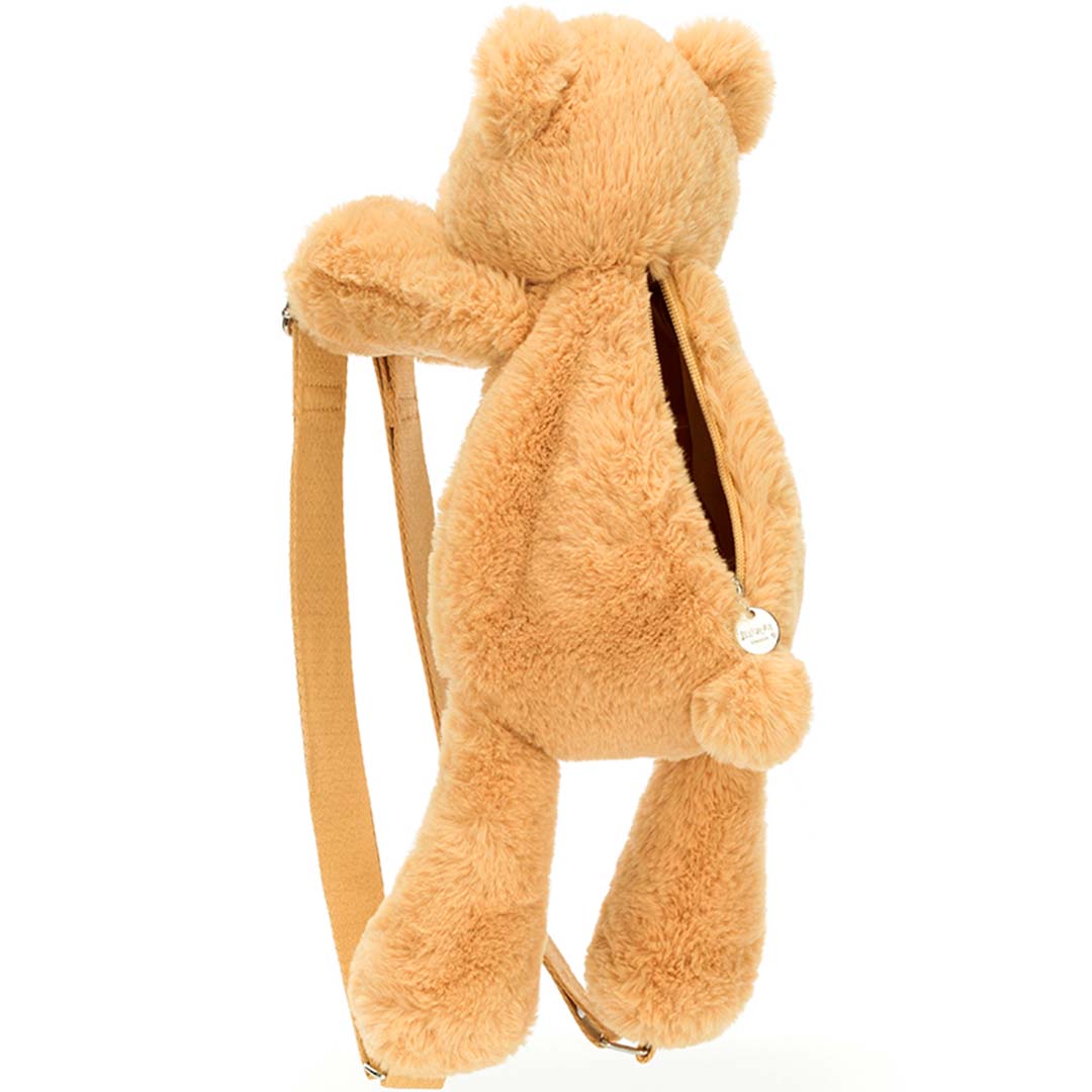 jellycat peuterrugzak smudge bear - 43 cm | SMG2BBP | 2