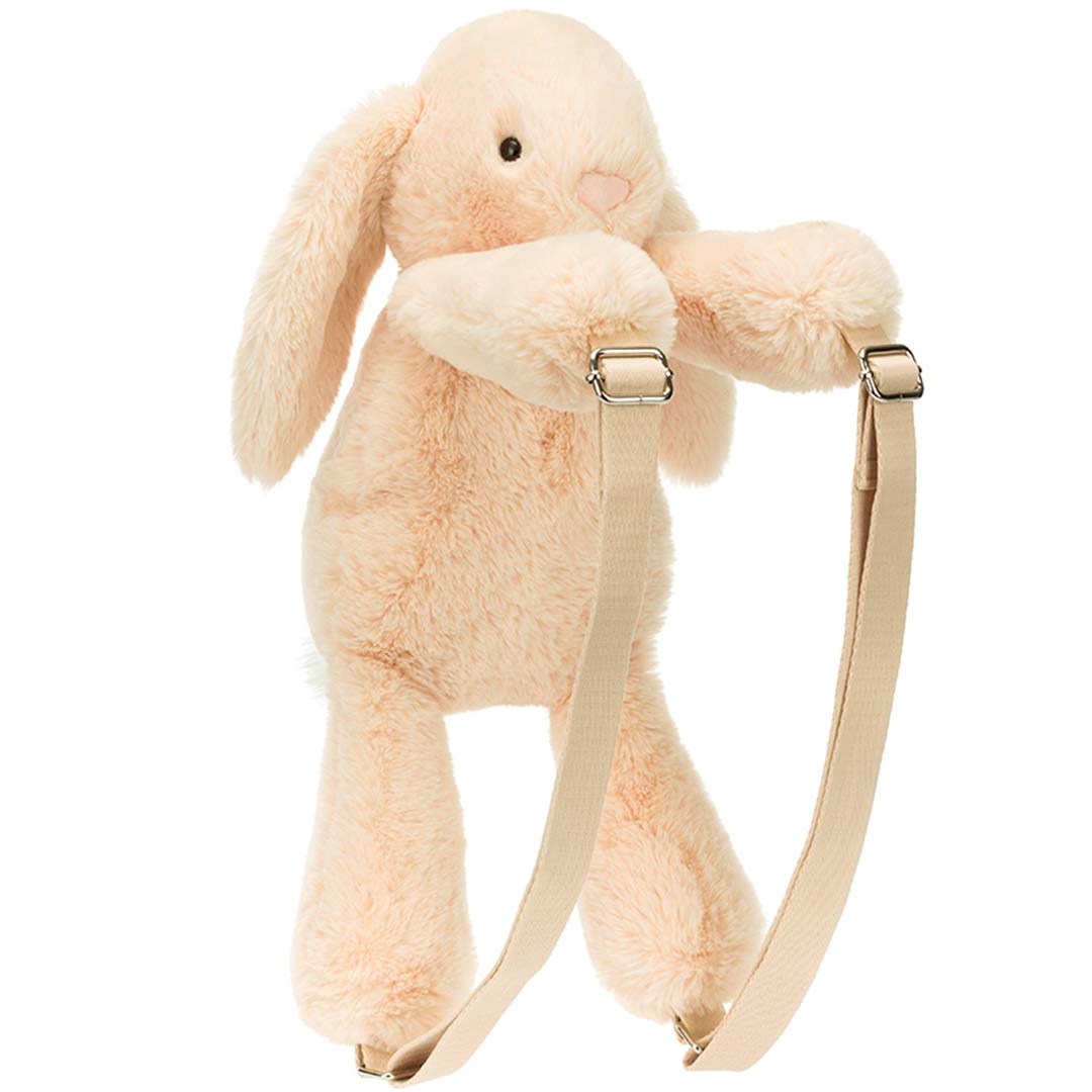 jellycat peuterrugzak smudge rabbit - 43 cm   | SMG2RBP  | 0