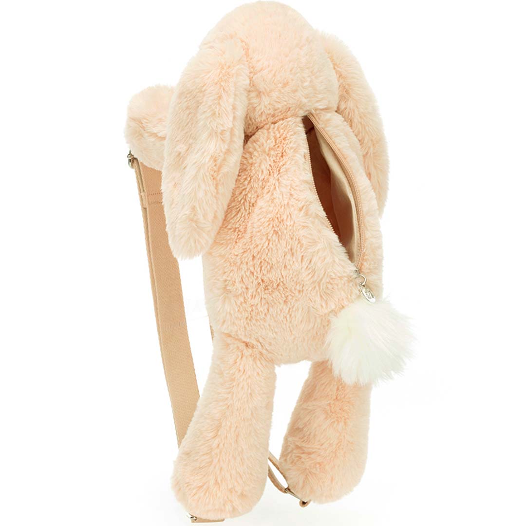 jellycat peuterrugzak smudge rabbit - 43 cm   | SMG2RBP  | 2