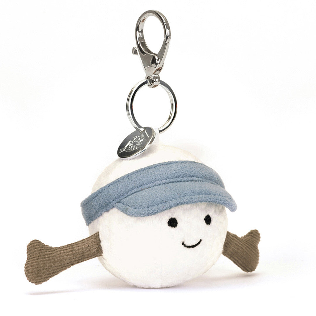 jellycat sleutelhanger amuseables golfbal - 12 cm | AS4GBC | 0