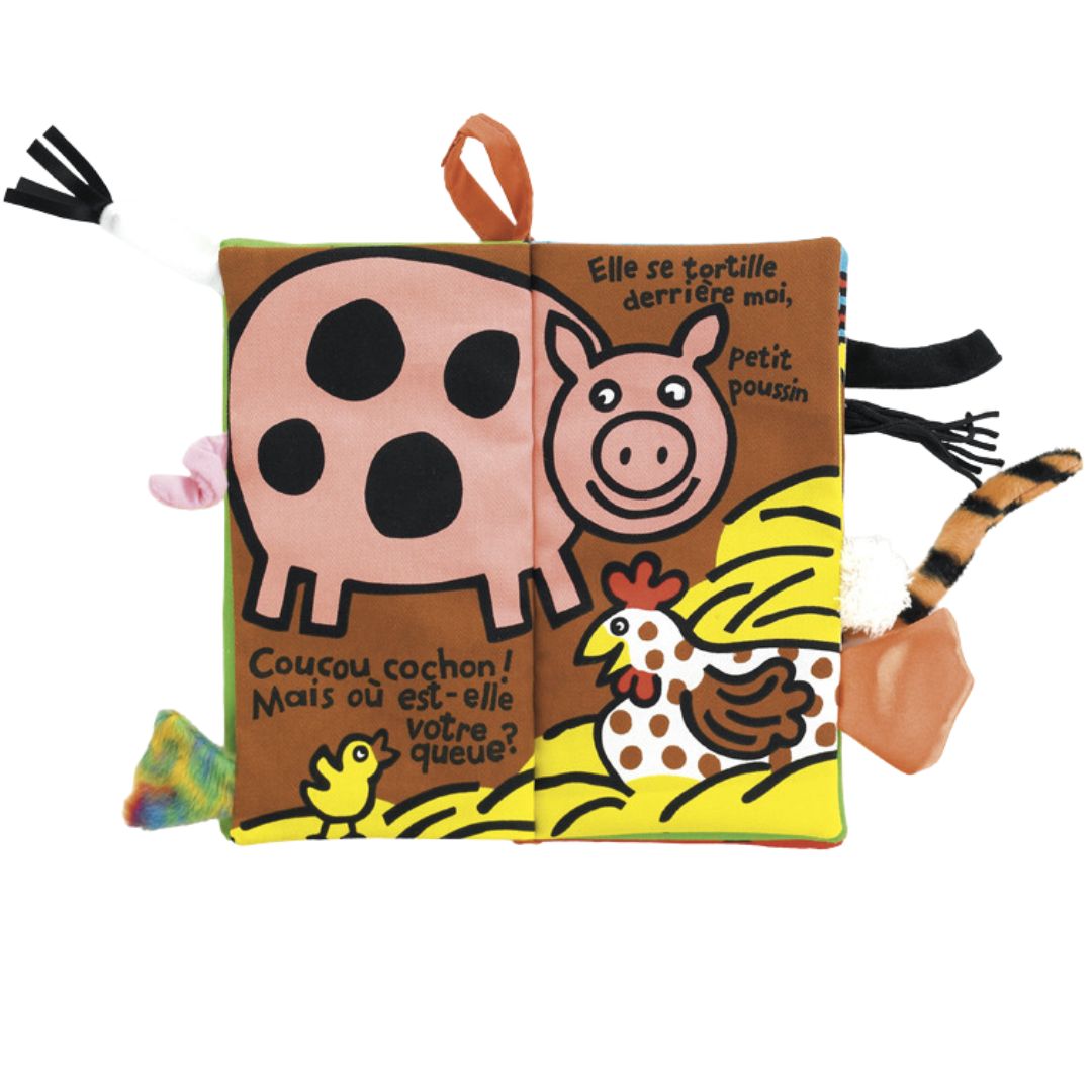 jellycat staartenboek boerderijdieren - franstalig | BK444FTFR | 1